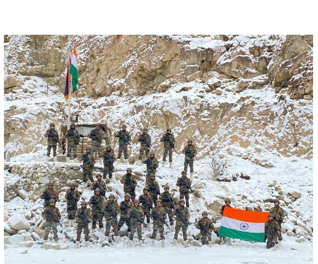 Indian Army unfurls National flag in Galwan valley, busts Chinese propaganda